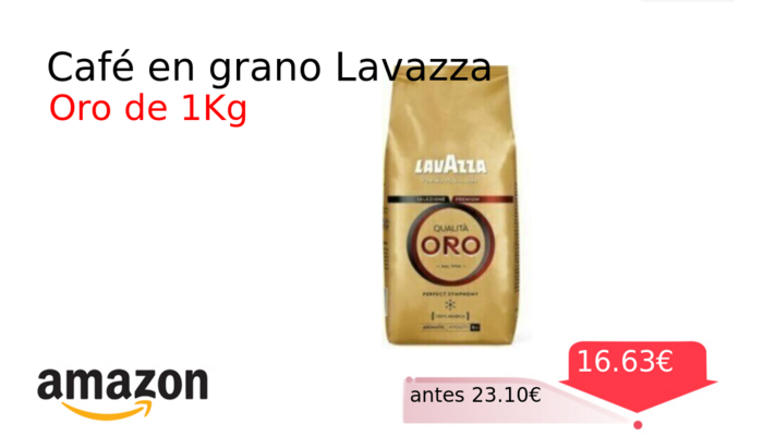 Café en grano Lavazza