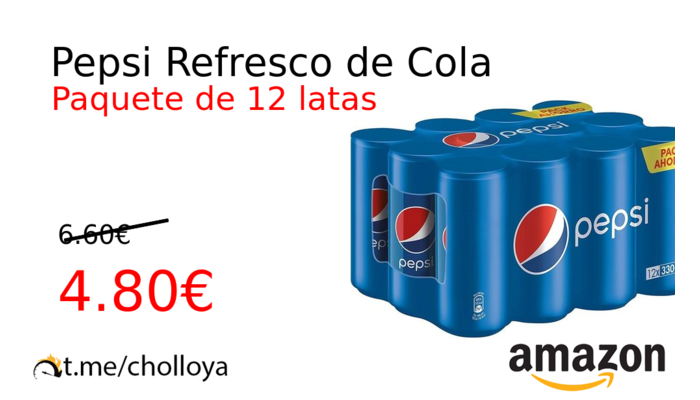 Pepsi Refresco de Cola