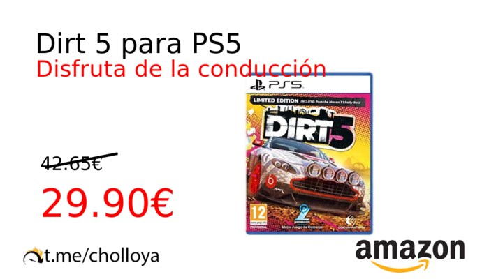 Dirt 5 para PS5