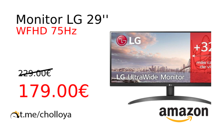 Monitor LG 29''