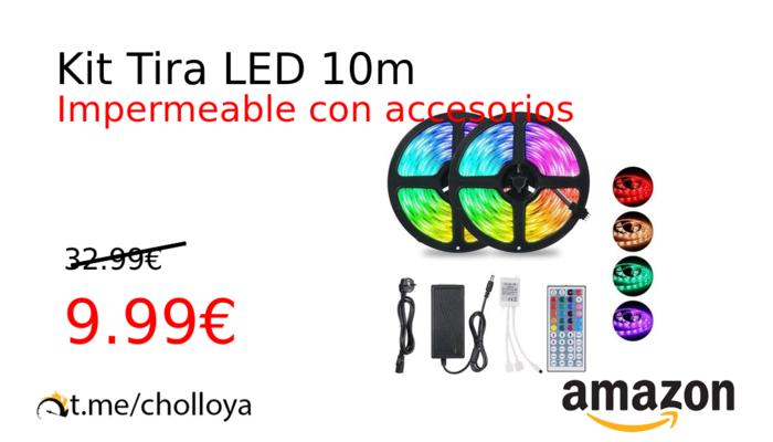 Kit Tira LED 10m
