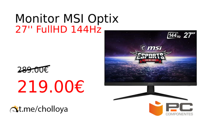 Monitor MSI Optix