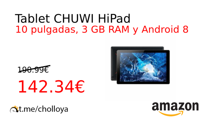 Tablet CHUWI HiPad