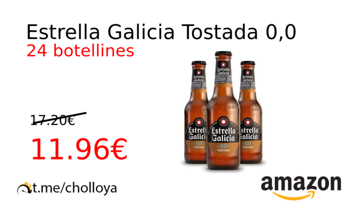 Estrella Galicia Tostada 0,0