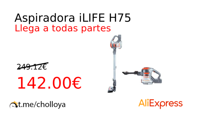Aspiradora iLIFE H75