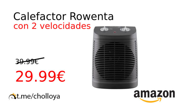 Calefactor Rowenta