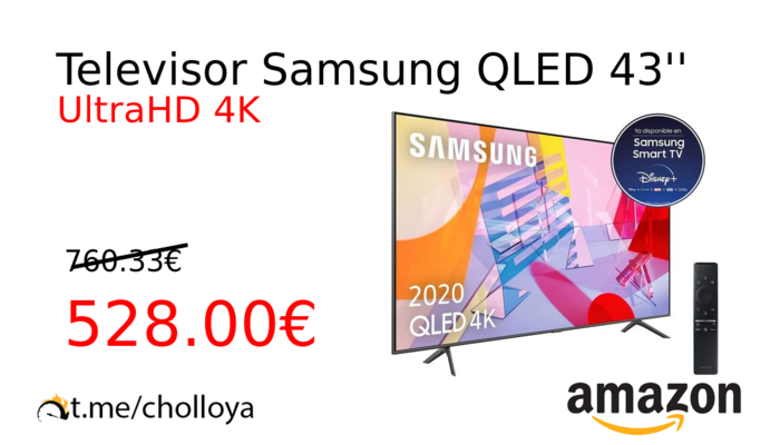 Televisor Samsung QLED 43''