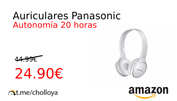 Auriculares Panasonic