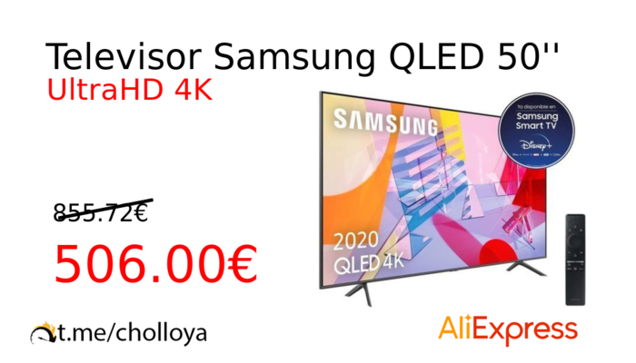 Televisor Samsung QLED 50''