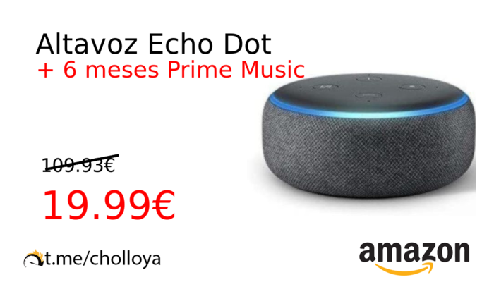 Altavoz Echo Dot
