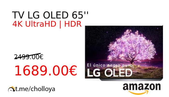 TV LG OLED 65''