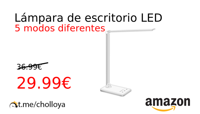 Lámpara de escritorio LED