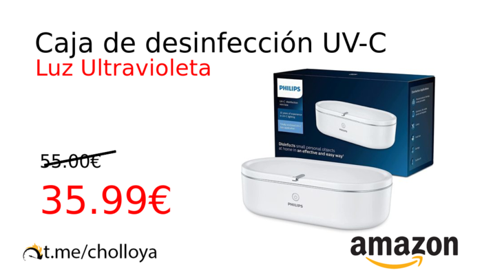 Caja de desinfección UV-C