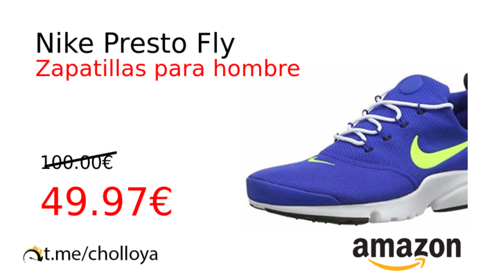 Chollo YA! Nike Fly