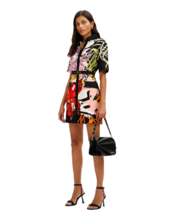 Vestido corto Desigual