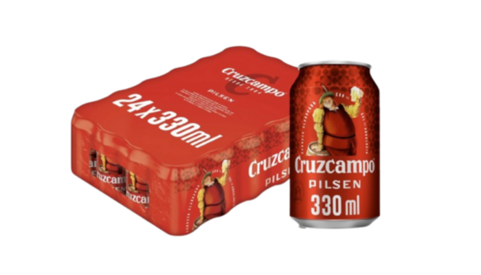24 Cervezas Cruzcampo