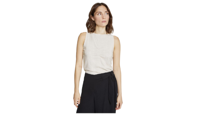 Top Trucco sin mangas