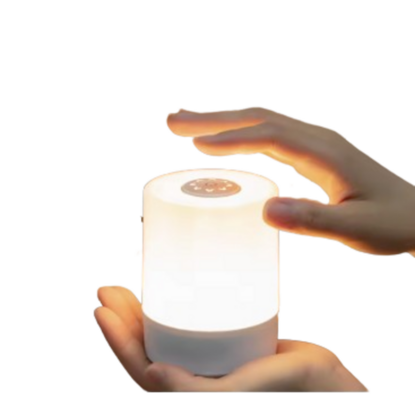 Lámpara de noche táctil