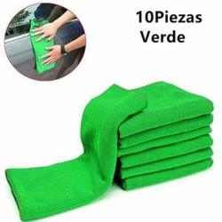 10 bayetas de microfibra