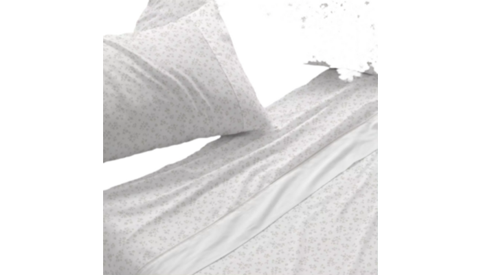 Sábanas Floral Greige Suave