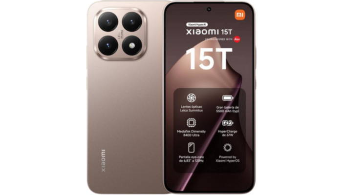 Xiaomi 15T Rose Gold