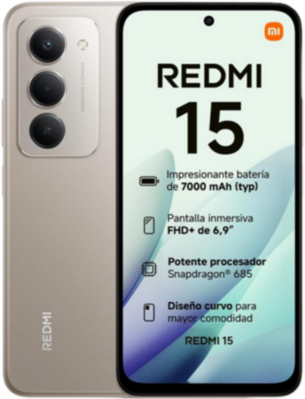 Redmi 15 8+256GB Gris