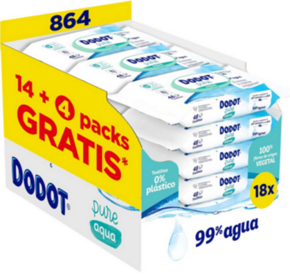 Dodot Toallitas Pure Aqua