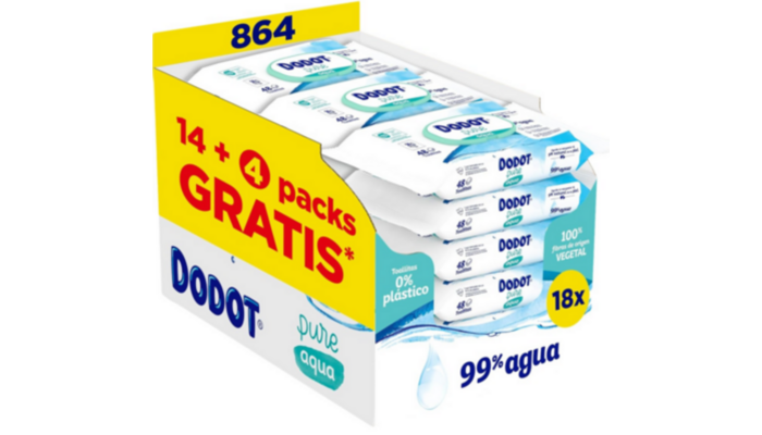 Dodot Toallitas Pure Aqua
