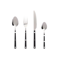 Cubertería Trocadero Negro