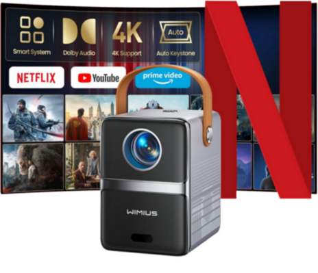 Proyector 4K WiFi Bluetooth