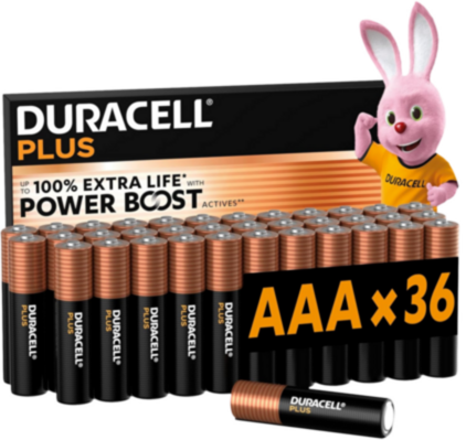 Duracell Plus AAA Power