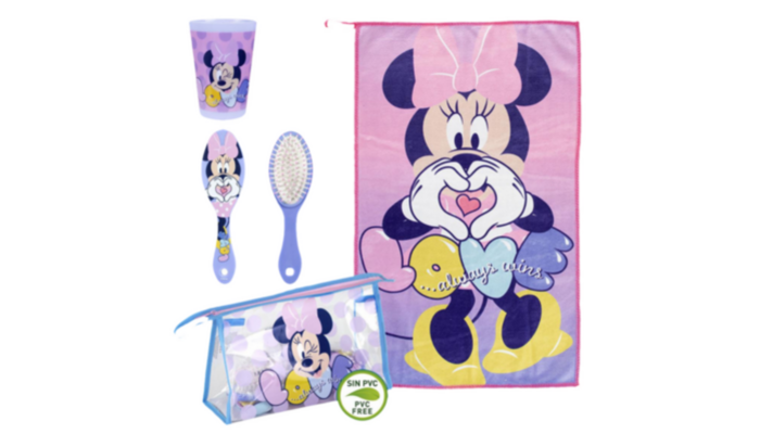 Set Baño Minnie Mouse