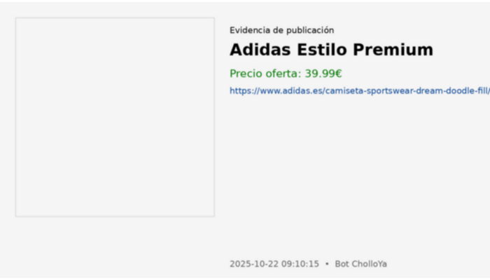 Adidas Estilo Premium