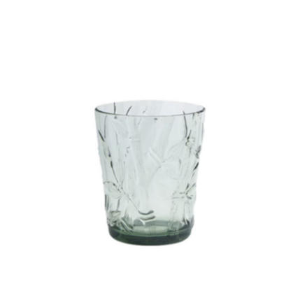 Vaso Tropical Bambú Palmera