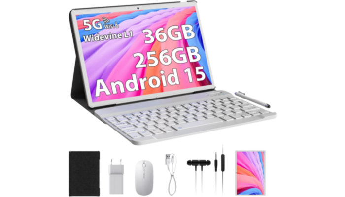 Tablet Android 15 Oro