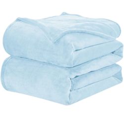 Manta Sofá Azul Claro