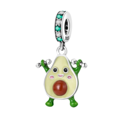 Colgante Aguacate Plata