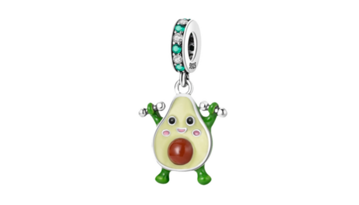 Colgante Aguacate Plata