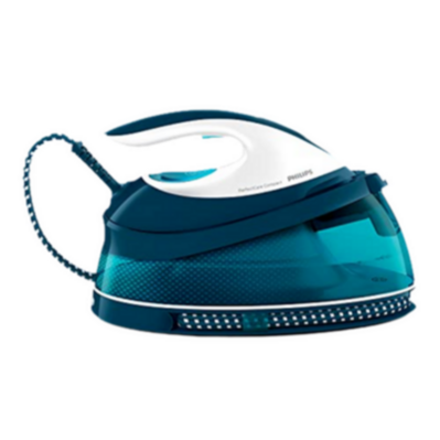 Plancha Vapor Compacta Azul