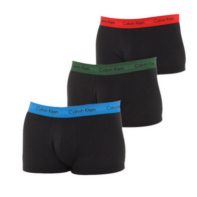 Pack 3 Boxers Low Rise