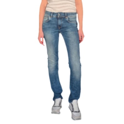 Vaqueros rectos cintura baja