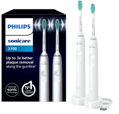 Sonicare 3100 Doble Pack