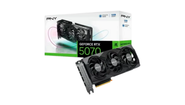 RTX 5070 Triple Ventilador