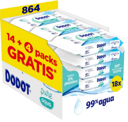 Dodot Pure Aqua Bebé