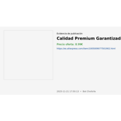 Calidad Premium Garantizada