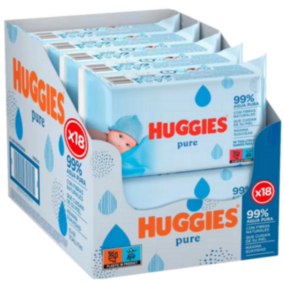 Toallitas Pure Agua Natural