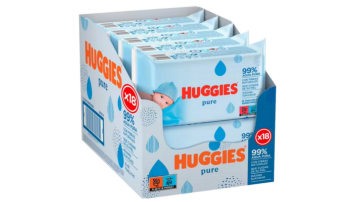 Toallitas Pure Agua Natural