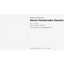 Sérum Fortalecedor Genesis