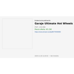 Garaje Ultimate Hot Wheels