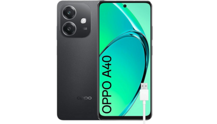 OPPO A40 Negro Potente